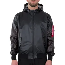 Alpha Industries Regenjacke MA-1 (wasser- und windfest) schwarz Herren