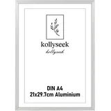 luxuskollektion Bilderrahmen Aluminium grau 21x30 cm 3er Set