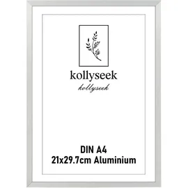 luxuskollektion Bilderrahmen Aluminium grau 21x30 cm 3er Set