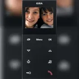 Gira Wohnungsstation Video AP Plus 1239 005 schwarz matt