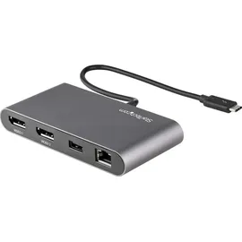 Startech StarTech.com Thunderbolt 3 Mini Dock - Tragbare TB3-Dockingstation mit dual Monitoren und DP 4K 60 Hz - GbE