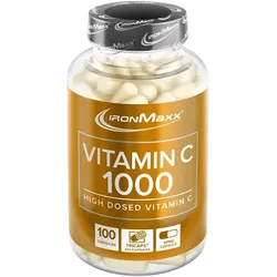 IronMaxx Vitamin C 1000 Immunität stärken in Kapseln 100 KAP