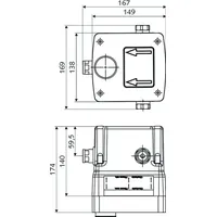 Schell 019460099 Elektronik, für Mischwasser