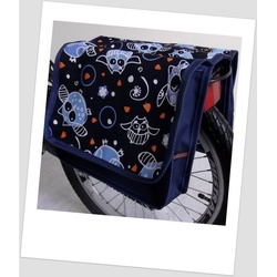 Baby-Joy Fahrradtasche Kinder-Fahrradtasche JOY Satteltasche Gepäckträgertasche Fahrradtasche orange