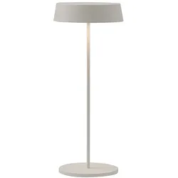 ROSSINI ILLUMINAZIONE Inemuri Weiße wiederaufladbare und dimmbare LED-Tischlampe