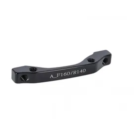 Tektro Adapter für Bremsscheibe Gabel VR Ø160mm/HR Ø140mm A2 schwarz