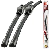 Recambo Scheibenwischer Komplett Set kompatibel für AUDI A4 BJ 2003-2008 | Typ B6 B7 (2er Set: 550mm / 550mm)