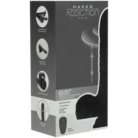 Naked Addiction Rotating & Thrusting Vibrating Dong cm, Ø 4,5 cm)