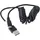 AccuCell USB-A auf micro-USB 2 m Schwarz
