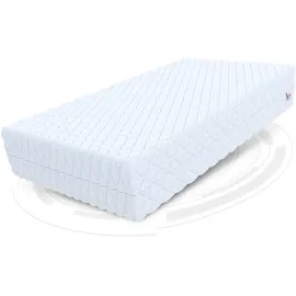 Fdm Taschenfederkernmatratze, Weiß, Textil, H2 + H3, Füllung: Taschenfederkern, Rechteckig, 100x200 cm, Oeko-Tex® Standard 100, Schlafzimmer, Matratzen Shop, Matratzen, Taschenfederkernmatratzen