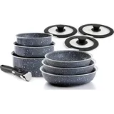 qulinart by brandt 194-026 Topf-Set 10teilig
