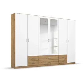 Rauch Kleiderschrank GAMMA 271 x 210 x 54 cm Braun