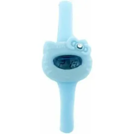 HELLO KITTY 27 mm Gehäuse Blau Silikonarmband Blau