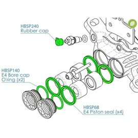 Hope M4/E4 Dichtungssatz