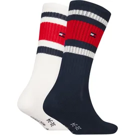 Tommy Hilfiger TH KIDS SOCK 2P SPORT STRIPE Socken 2 Paar Blau 39-42