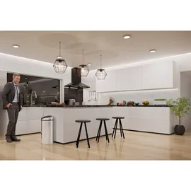 FROMM & STARCK Sensor Mülleimer 50 l Silber