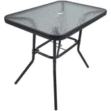 VCM Gartentisch 80 x 55 x 70 cm Anthrazit