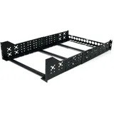 Startech StarTech.com 3 HE Universal Server Rackschienen, feste Montageschienen, 19" Rackschienen mit einstellbarer Tiefe