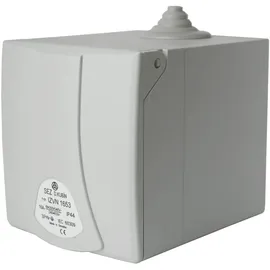 Preis-Zone Klappdeckelsteckdose 16A 5P Schwarz