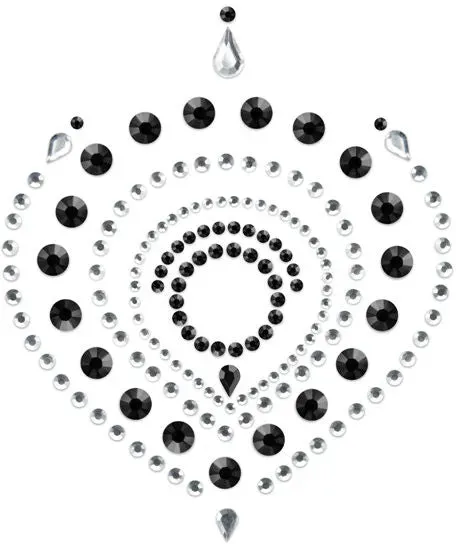 BIJOUX - INDISCRETS EXTRAVAGANTES SCHWARZ-SILBER