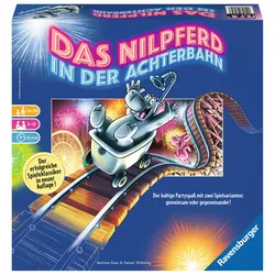 Ravensburger Das Nilpferd in der Achterbahn, 10 Jahr(e), Familienspiel