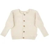 Sterntaler Strickjacke mit Mitwachsbündchen, natur, 86