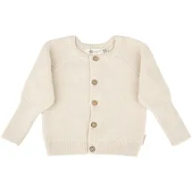 Sterntaler Strickjacke mit Mitwachsbündchen, natur, 86
