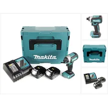 Makita DTD153RFJ inkl. 2 x 3,0 Ah + Schnellladegerät + Makpac 2
