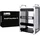 GeeekPi DeskPi RackMate T1, 8U 10 Zoll Serverschrank, 200 mm Tiefes Mini-Rack mit Regalboden & Blindplatte, für NAS, AV- & Netzwerktechnik (Silber)