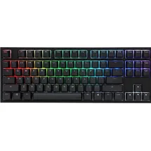 Ducky One 2 TKL PBT DE Kabelgebunden), Tastatur, schwarz,