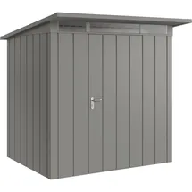 hörmann stauraumsysteme Juno Gerätehaus 2,14 x 1,66 m Graualuminium