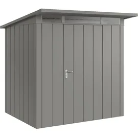hörmann stauraumsysteme Juno Gerätehaus 2,14 x 1,66 m Graualuminium