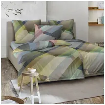 IRISETTE Wave 8691 grafisch bunt 155 x 220 cm + 80 x 80 cm