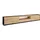 SKRAUT HOME Lowboard 310x50x37 cm Eiche Schwarz Holzwerkstoff
