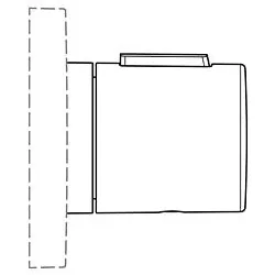 Ideal Standard Archimodule Mengengriff A1547AA Wanneneinlauf, verchromt, Metall