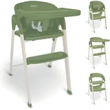 BabyGO BabyGo, Hochstuhl, Levels Highchair khaki/white