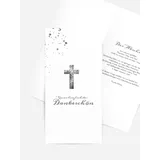 Trauerkarten Dankeskarten selbst gestalten mit Spruch und Fotos im Onlinedesigner bei Meine-Kartenmanufaktur.de