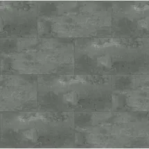 decoflooring Klick-Vinylboden Fliese XL Grey Concrete dunkel grau