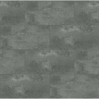 decoflooring Klick-Vinylboden Fliese XL Grey Concrete dunkel grau
