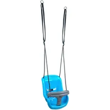 Hudora Babyhochschaukel blau/grau