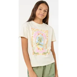 RipCurl Island Bliss ART Tee - Girl bone (3021) 10