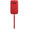 Lederhülle mit MagSafe für iPhone 12 Pro Max (PRODUCT)RED (MHYJ3ZM/A)