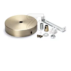 Baldachin mit Klemmnippel patina