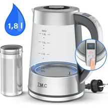 ZMC Wasserkocher mit Temperaturwahl 1,8 l