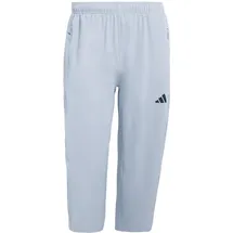 adidas WORKOUT ESSENTIALS FLEX WOVEN 3/4 Hosen Grau XXL