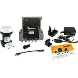 TELEVES Kit Wideband-LNB KLT1310