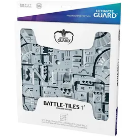 Ultimate Guard Battle-Tiles 1' Starship 30 x 30 cm (9) - Grau