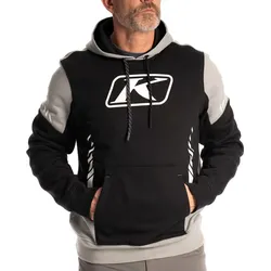Klim Portage, Kapuzenpullover - Schwarz/Hellgrau - S
