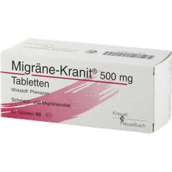 Migräne Kranit 500 mg Tabletten 50 St