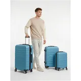 BENCH Seattle Koffer-Set 3-tlg. blau/nordic-blue
